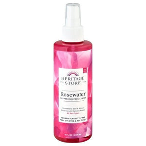 Heritage Rose Water W Atomizer 1/8Oz [KEHE #0260641] T