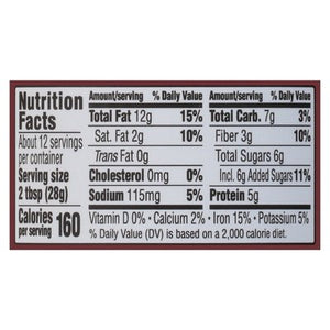 Soom Foods Dark Chocolate Sea Salt Spread 6/12 OZ [UNFI #00352]