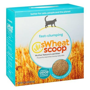 Swheat Scoop Cat Litter, Fast-Clumping 3/12.3 Lb [UNFI #10022] T