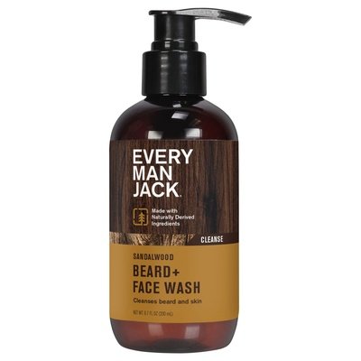 Every Man Jack Beard & Body Wsh, Sandalwood 6.7 OZ [UNFI #29501] T