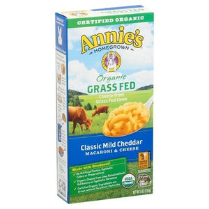 OG2 Annies Grass Fed Classic Mac & Cheese 12/6 OZ [UNFI #26431]