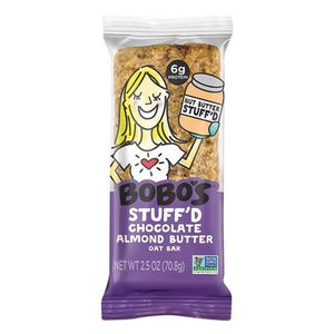 Bobos Stuffd Bar Choc Almond Buttr 12/2.5 OZ [UNFI #33475]