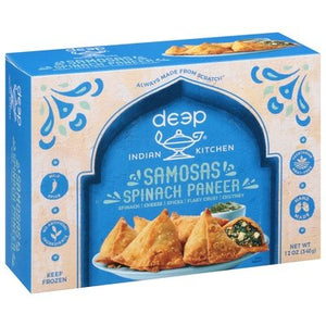 Deep Spinach Samosa With Chutney 6/12 OZ [UNFI #01708]