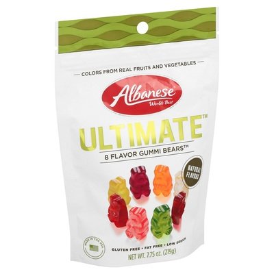 Albanese Ultimate 8 Flavor Gummi Bear 6/7.75 Oz [UNFI #58992]