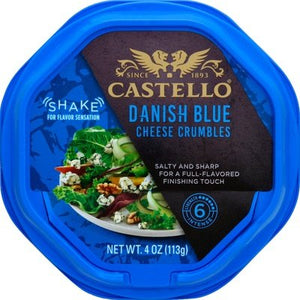 Castello Blue Cheese Crumbles 6/4 Oz [Peterson #29718]
