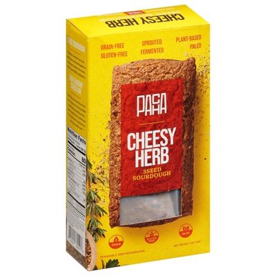 Live Pacha Cheesy Herb Loaf 6/28 Oz [UNFI #67431]