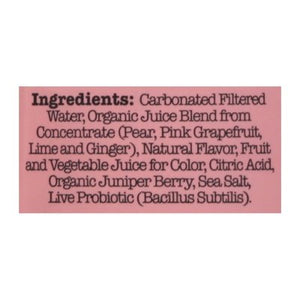 Culture Pop Soda Pink Grapefruit Soda 12/12 Oz [UNFI #09689]