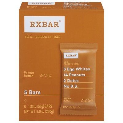 Rxbar Peanut Butter Protein Bar 6/5/1.83 Oz [UNFI #26885]