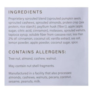 Purely Sprouted Apple Cinnamon 6/4 Oz [UNFI #83720]