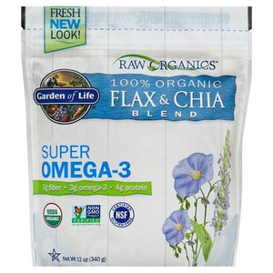 Garden Of Life Flax & Chia Blend 12 Oz [UNFI #48184]