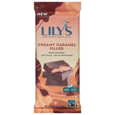 Lilys Dark Chocolate Caramel 55STV  12/2.8 OZ [UNFI #15649]