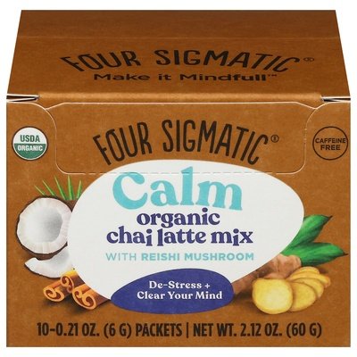 OG1 Four Sigmatic Chai Latte Mix 10 CT [UNFI #20184] T