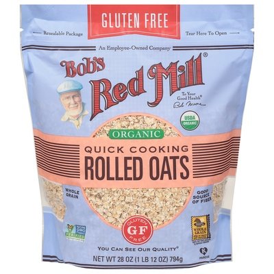 OG2 Bobs Red Mill Quick Cking Rlled Oats 4/28 OZ [UNFI #70505]