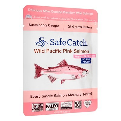 Safe Catch Wild Pink Salmon Ns 12/3 OZ [UNFI #28041]