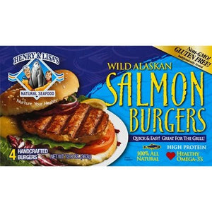 H&L Alskn Salmon Burger 6/12.8 OZ [UNFI #78159]