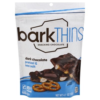 Barkthins Dark Choc Pretzel W Sea Salt 12/4.7 OZ [UNFI #67382]