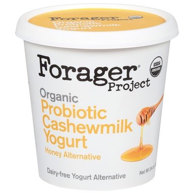 Forager Project Honey Cashewmilk Yogurt 6/24 Oz [UNFI #11626]