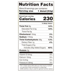 Kinn Van Glazed Donuts 8/11.3 OZ [UNFI #71249]