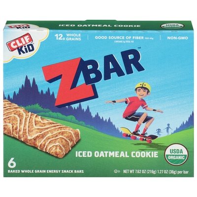 OG2 Clif Zbar Iced Oatmeal Cookie 9/6/1.27 OZ [UNFI #07985]