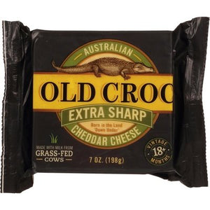 Old Croc Cheddar X Sharp Chunk Retail 12/7 Oz [Peterson #08482]