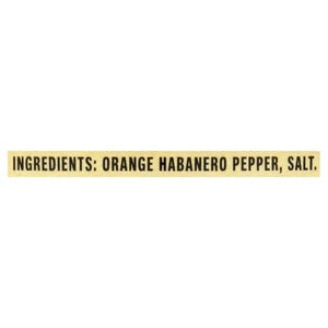 Louisiana Pepper Exchange Orange Habanero Pepper Puree 12/4 Oz [UNFI #14754]