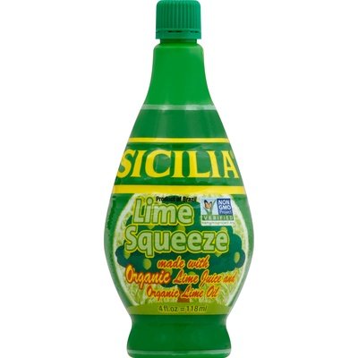 SICILIA,LIME JUICE ORGANI 24/4OZ [Charlies #033-06210]