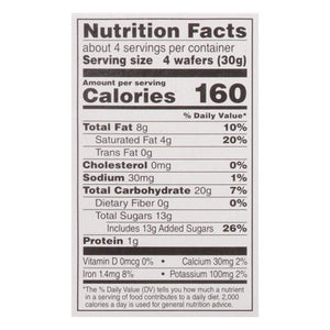 Glut Chocolate Wafers 12/4.6 OZ [UNFI #29876]