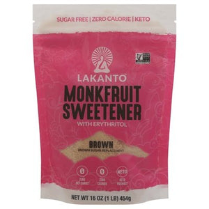 Lakanto Brown Monkfruit Sweetner 8/16 OZ [UNFI #10647]