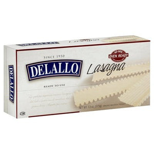 Delallo Lasagna Mircowave No Boil Tf 12/13.2 OZ [UNFI #71878]