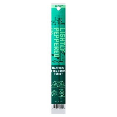 The New Primal Lghtly Pepprd Turkey Stick 20/1 OZ [UNFI #36635]