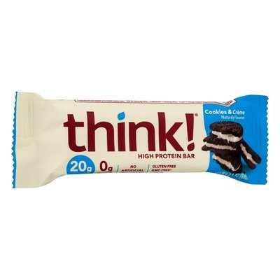 Think! Hipro Cookies Crme Bar 10/2.1 OZ [UNFI #59194]