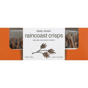 Raincoast Crisps Cracker Crisp Salty Date Almon 12/5.3 Oz [Peterson #28095]