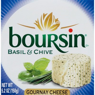 Boursin Basil & Chive Puck 6/5.2 Oz [Peterson #26999]