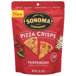 Sonoma Creamery Pepperoni,Pizza Crisps 6/2 Oz [UNFI #30056]