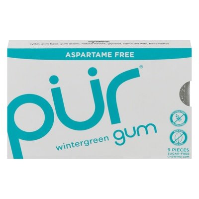 Pur Gum Wintergreen 9 Pc 12/12.6GR [UNFI #88235]