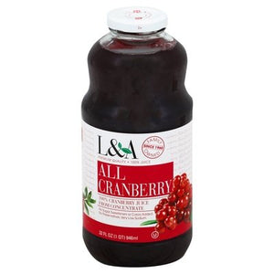 L&A All Cranberry 6/32 OZ [UNFI #59566]