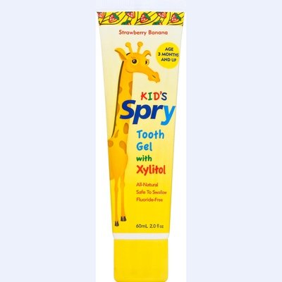 Spry Tooth Gel Straw Ban 2 OZ [UNFI #87060]