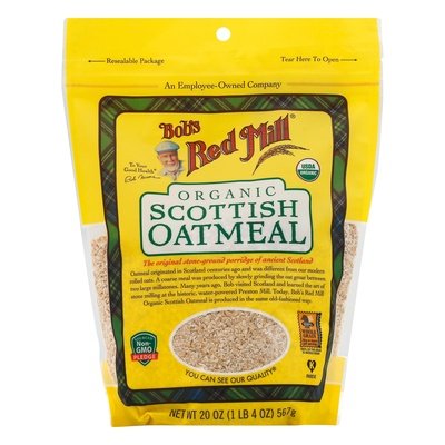 OG2 Bob`S Red Mill Scottish Oatmeal 4/20 OZ [UNFI #75191]