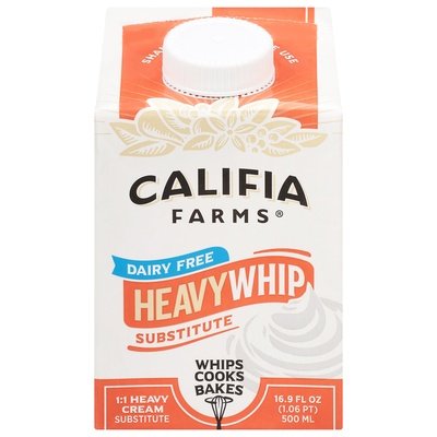 Califia Farms Dairy Free Heavy Whip Cream 6/16.9 Oz [UNFI #50256]