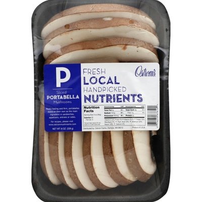 MUSHROOM,SLICED PORTABELL 8/8OZ [Charlies #016-06228]