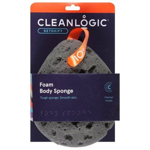 Cleanlogic Sea Sponge, Charcoal Foam 1 CT [UNFI #23911] T