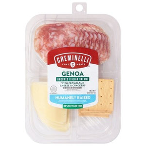 Creminelli Fine Meats Genoa Provolone & Crackers 12/2 Oz [Peterson #24103]