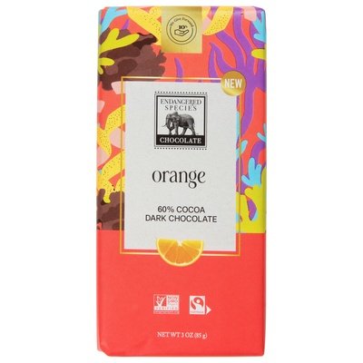 Endangered Species Chocolate Coral Reef Orange 12/3 Oz [UNFI #14048]
