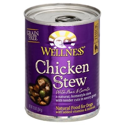 Wellness DOG Fd Chkn Stew In Gravy 12/12.5 OZ [UNFI #60834] T