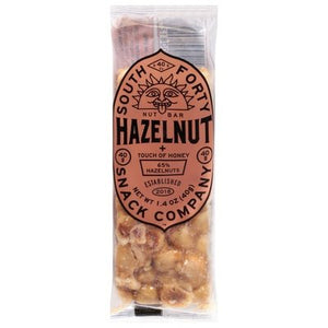 SOUTH 40 HAZELNUT NUT BAR 2/12CT [Charlies #034-00426]