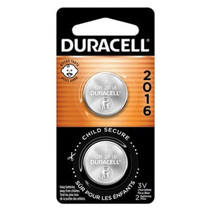 Duracell Lithium Batteries, Cr 2016 6/2 Ct [UNFI #14631]