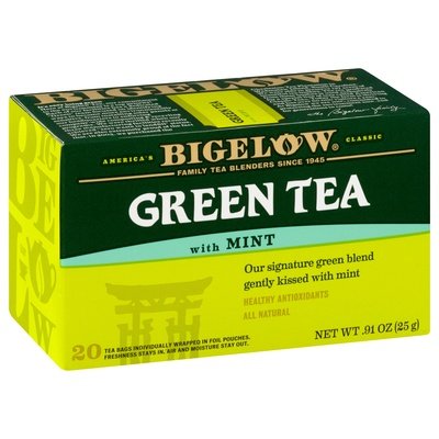 Bigelow Green Tea W/Mint 6/20 BAG [UNFI #79594]