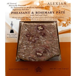 Alexian Pate Pheasant W Rosemary 6/5 Oz [Peterson #33029]