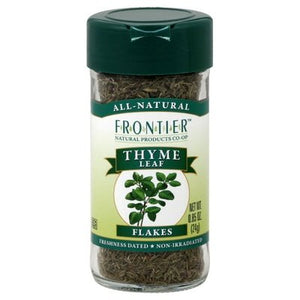 Frontier Nat Prod Co-Op Thyme Leaf .85 OZ [UNFI #28482]