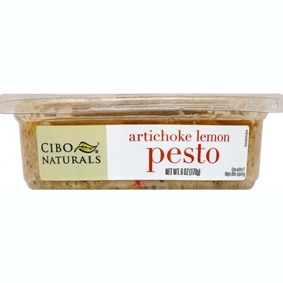 Cibo Pesto Artichoke Lemon 12/7 Oz [Peterson #29001]